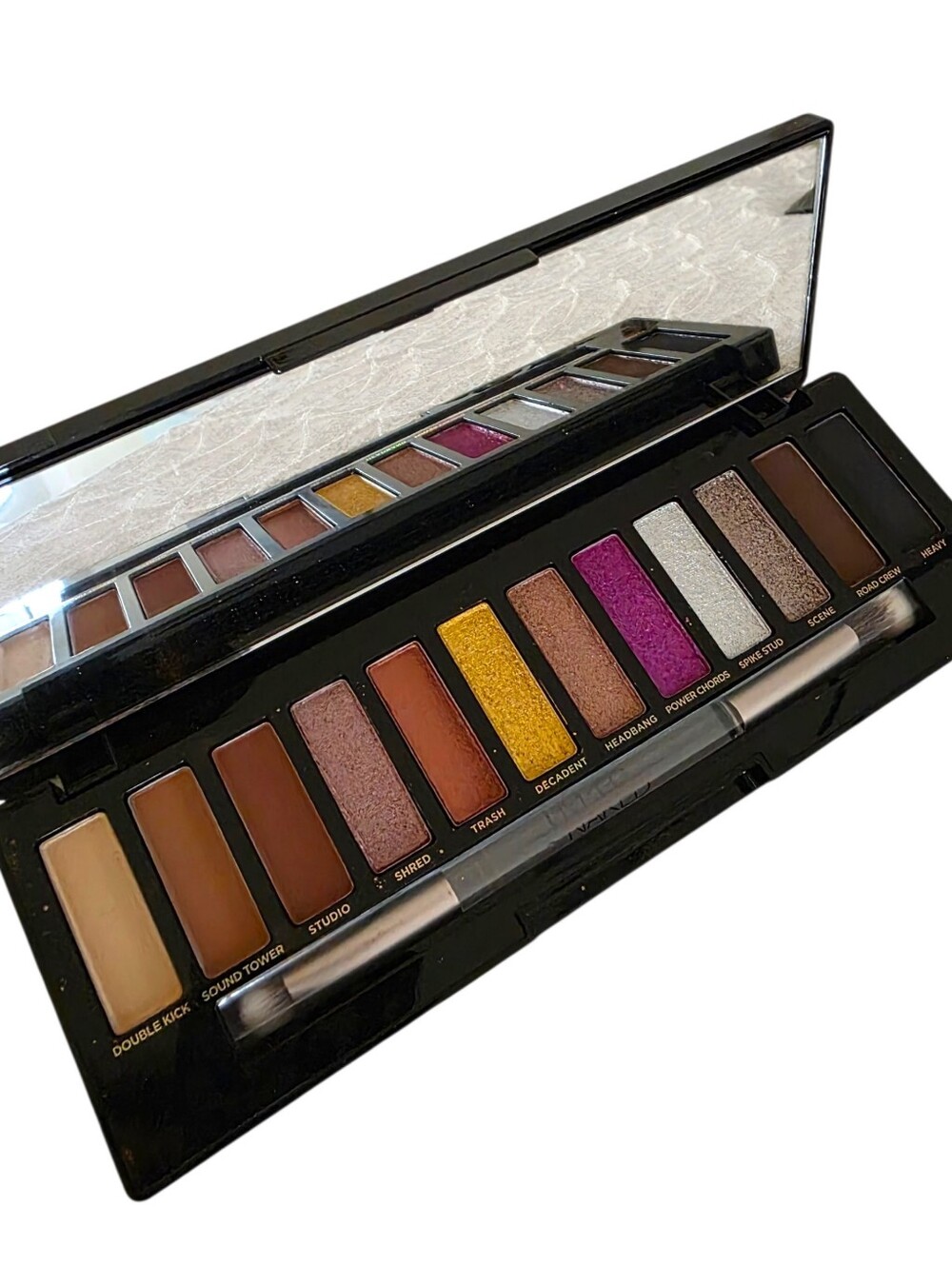 Urban Decay Naked Metal Mania Palette Metallic Eyeshadow Glam Rocker Shimmer NEW